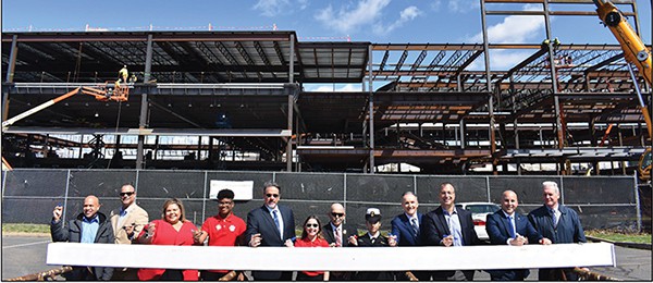 Perth Amboy High School Beam Signing Ceremony